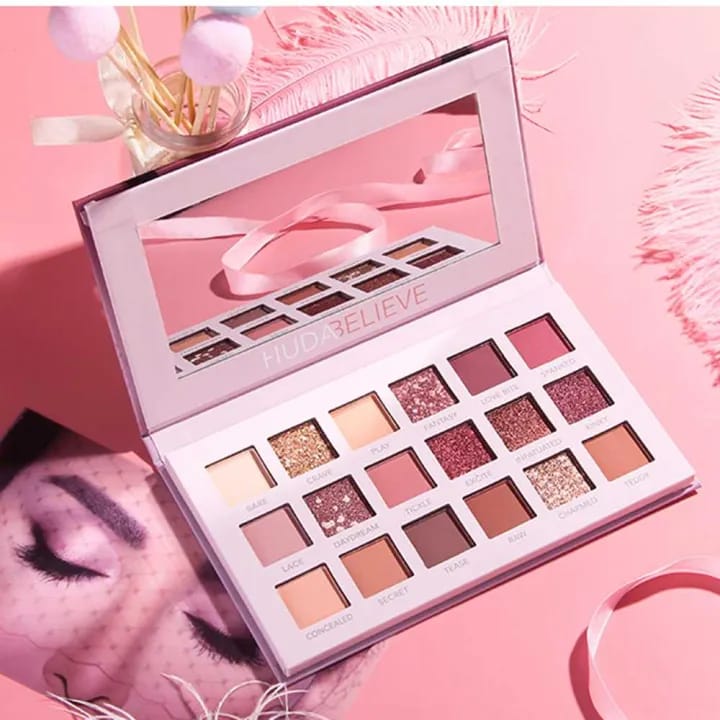 18 Colors eyeshadow pallete Glitter Makeup Matte Eye shadow make up palette