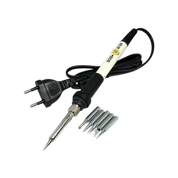 XCY-908 60W Temperature Control Soldering Iron with 5Pcs Tip